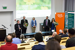 Preisfeier des Berner Umweltforschungspreises