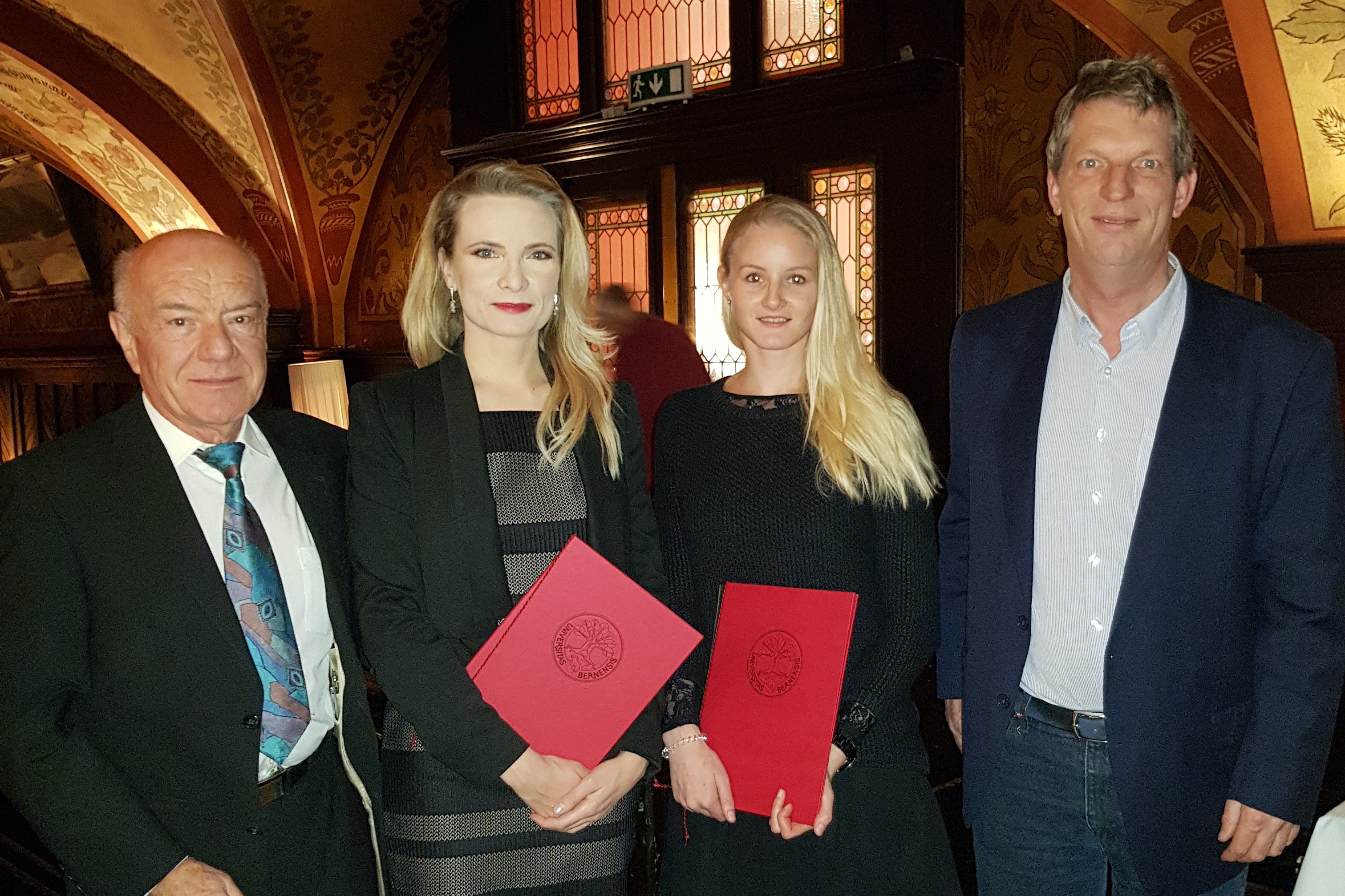 Joachim Frey, Miriam Zemanova, Rahel Jud and Thomas Breu